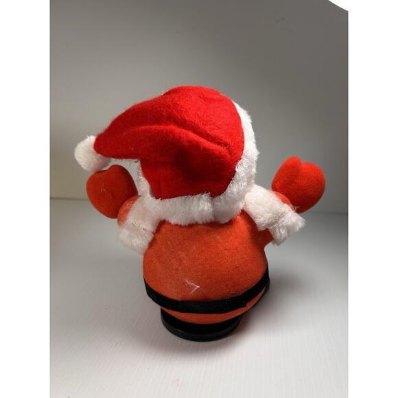 Vintage Santa Claus Figure Toy Paper Tunes 6" 1983 READ - Picture 5 of 7